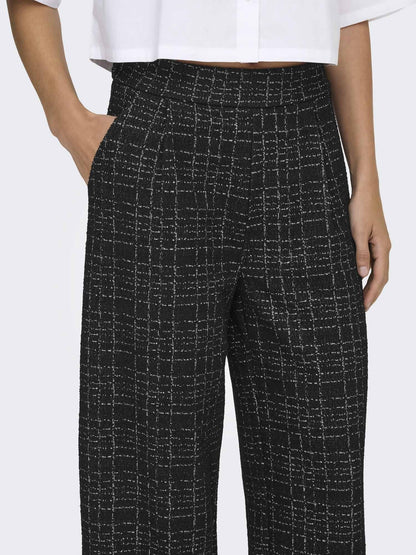 Jdy dorit pantalone da donna nero