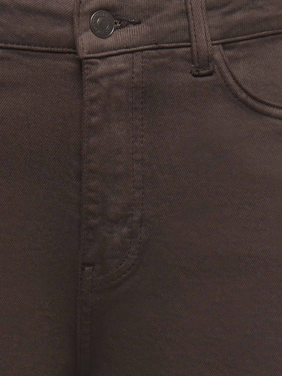 Jdy susie barrel jeans da donna cioccolato