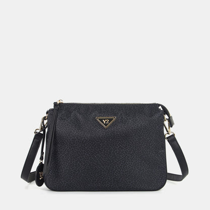 Y-not 3 compartment borsa da unisex nero