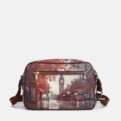 Y-not reporter borsa da unisex bordeaux