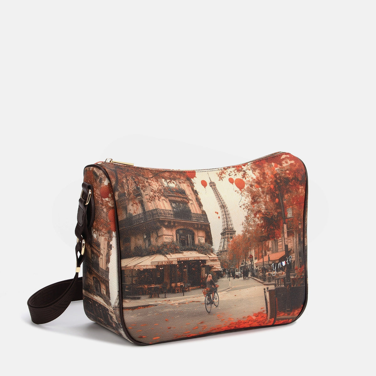 Y-not shoulder bag borsa da unisex marrone