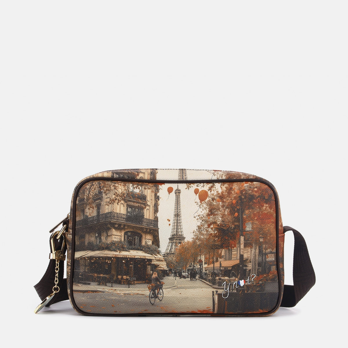 Y-not camera bag med borsa da unisex marrone