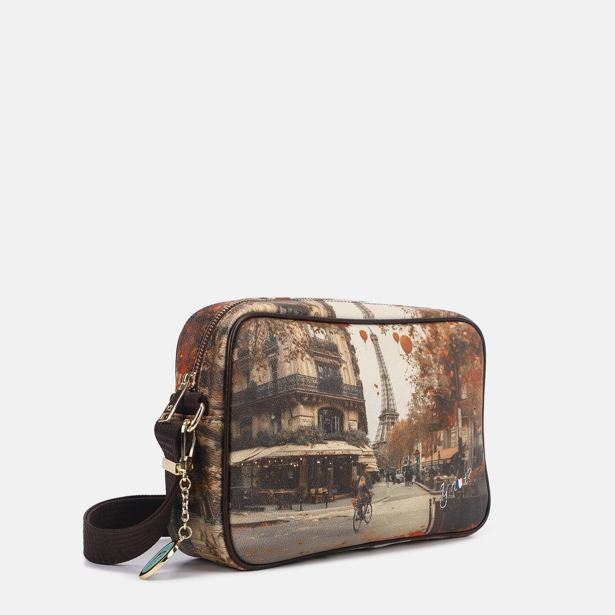 Y-not camera bag med borsa da unisex marrone