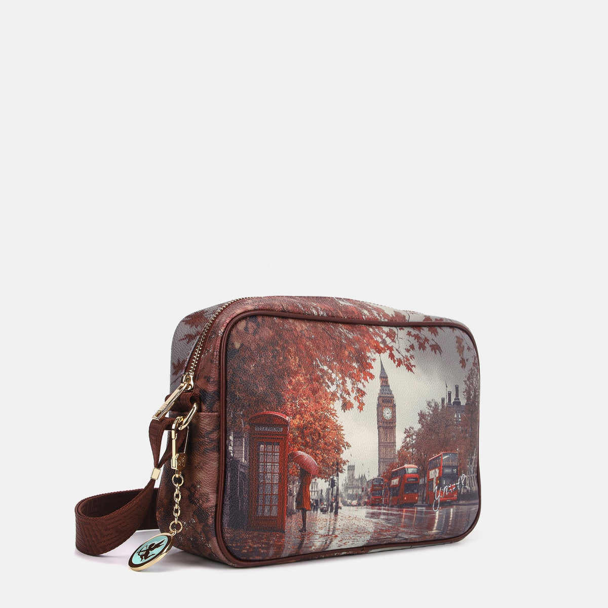 Y-not camera bag med borsa da unisex bordeaux