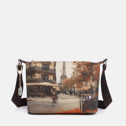 Y-not hobo easy smal borsa da unisex marrone