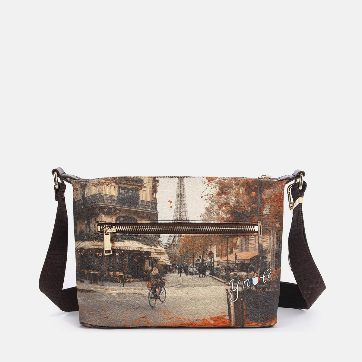 Y-not hobo easy smal borsa da unisex marrone