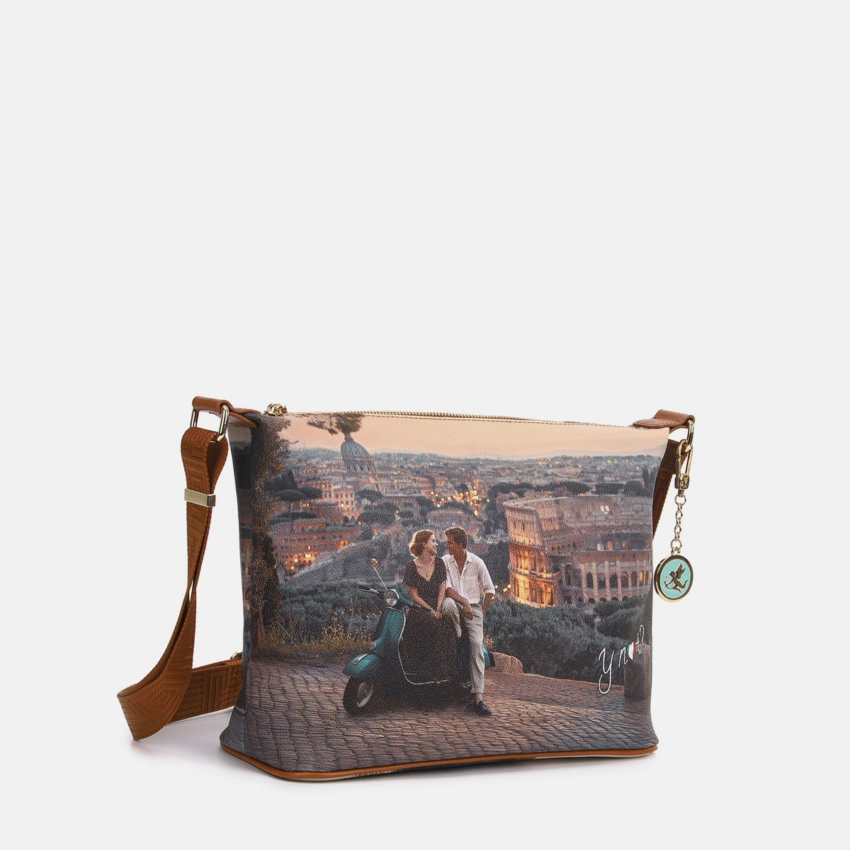 Y-not hobo easy larg borsa da unisex taupe