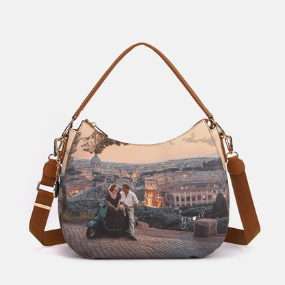Y-not hobo bag borsa da unisex taupe