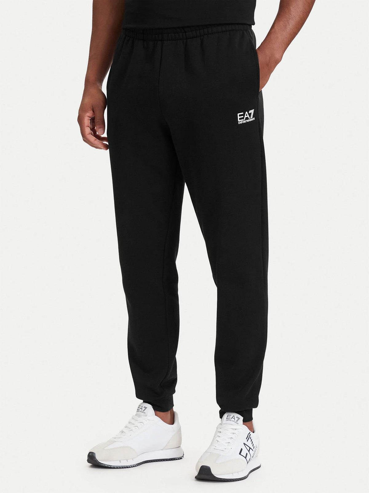EA7 train core fl pantalone da uomo nero