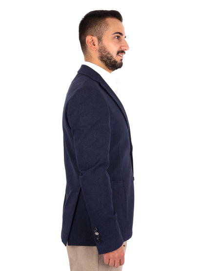 Fb giacca da uomo blu