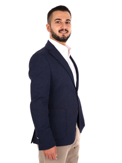 Fb giacca da uomo blu