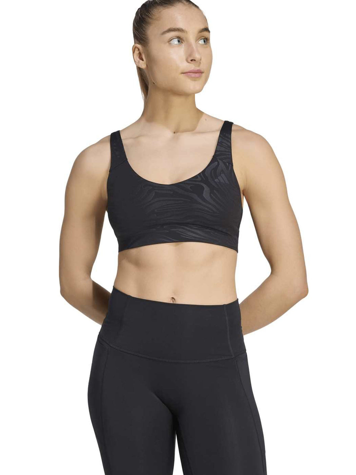Adidas bra training da donna nero