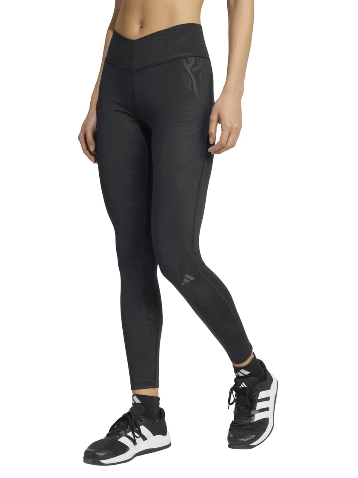 Adidas leggings training da donna nero