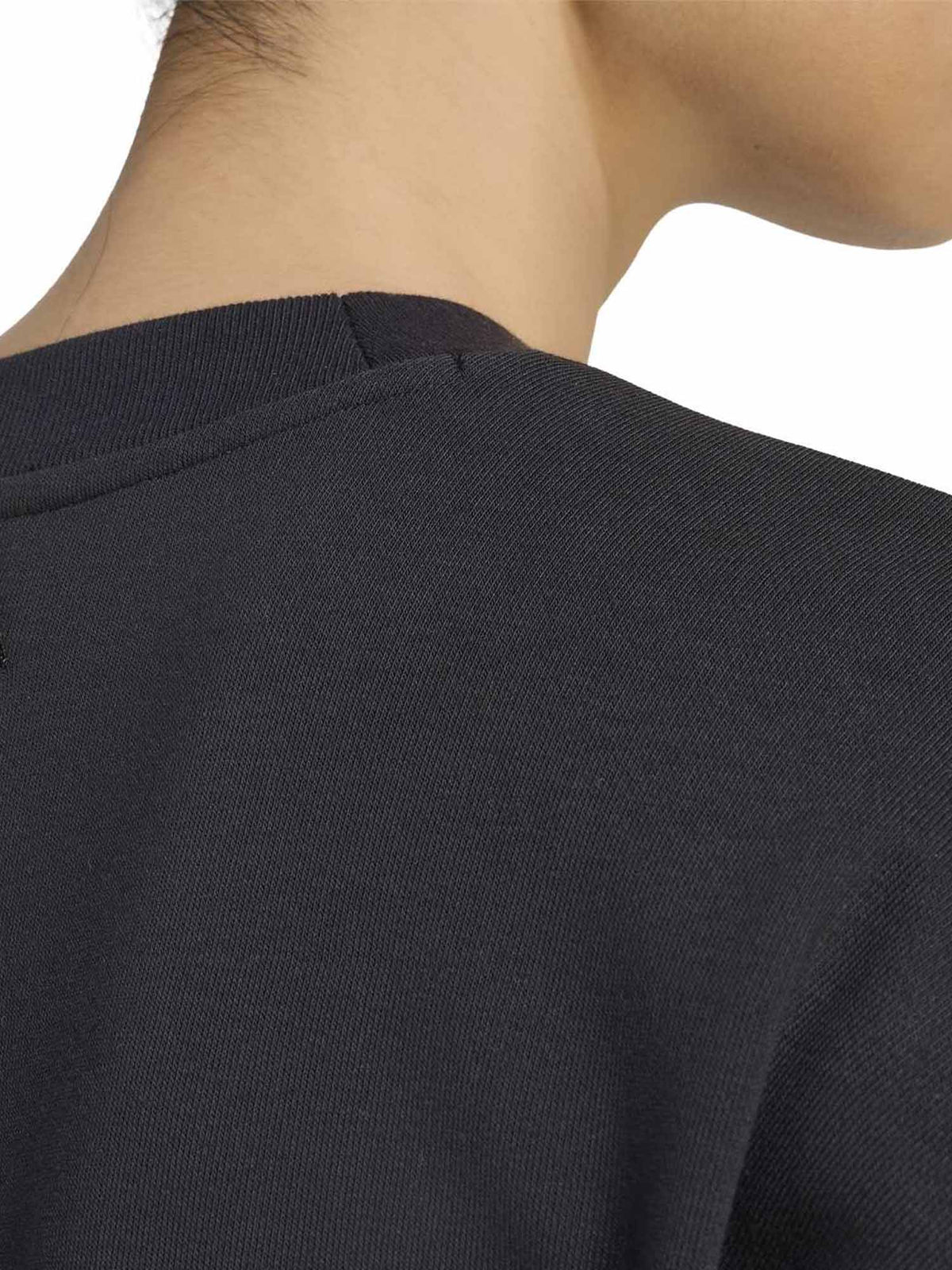 Adidas felpa satin da donna nero