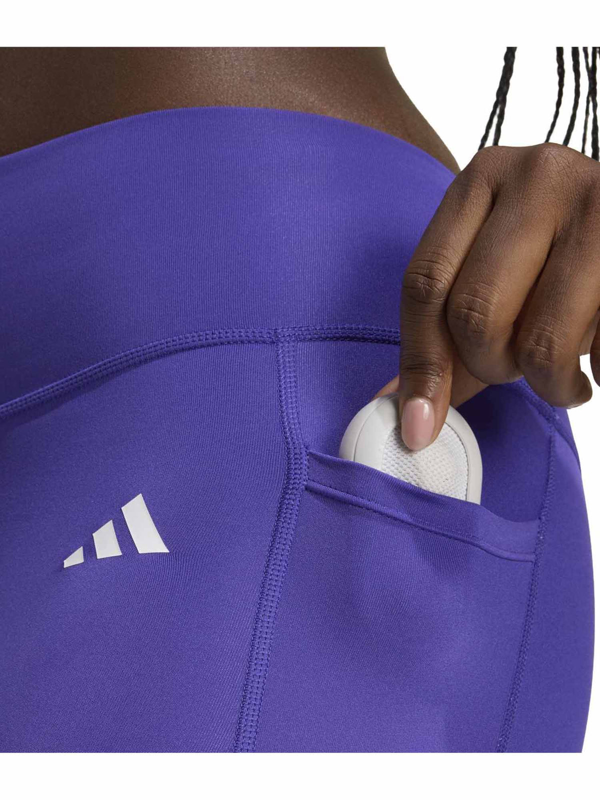 Adidas leggings training da donna viola