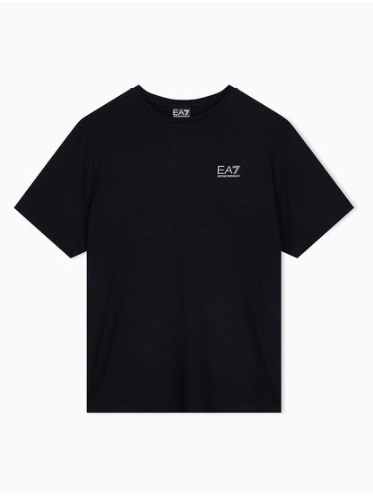 EA7 natural VENTUS7 t-shirt da donna nero