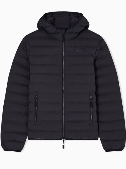 EA7 eco down jkt giubbino da uomo nero