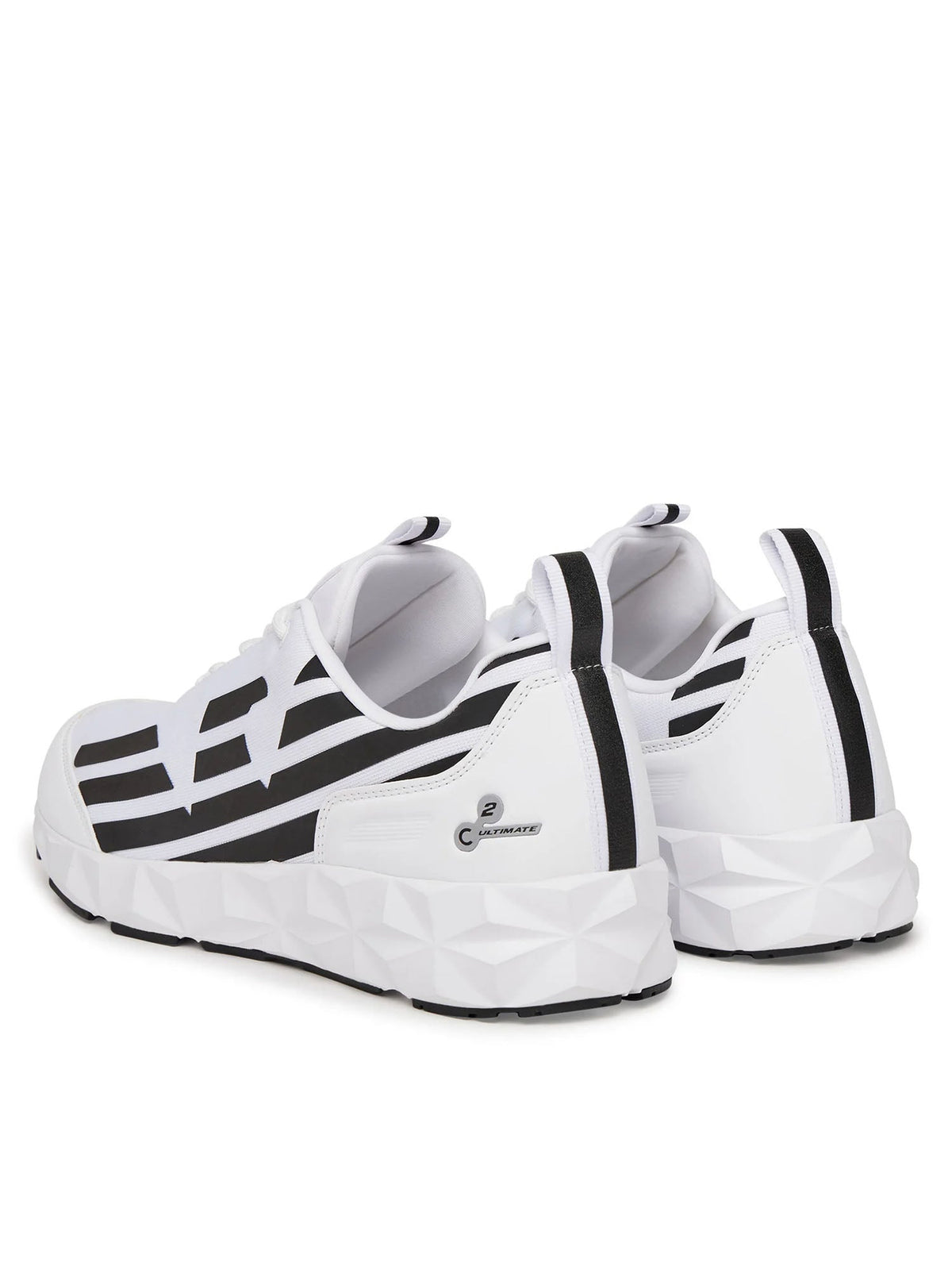 EA7 ultimate C2 komb sneakers da uomo bianco-nero