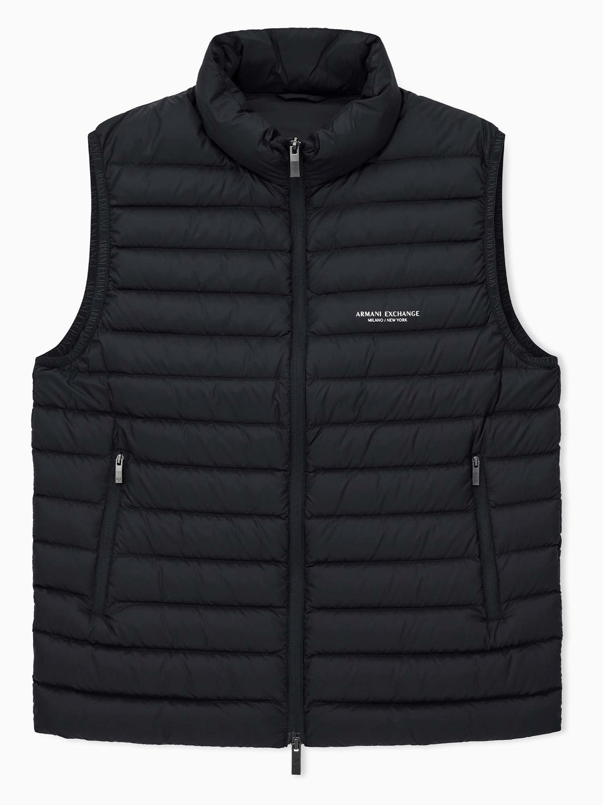 Armani excange gilet da uomo nero