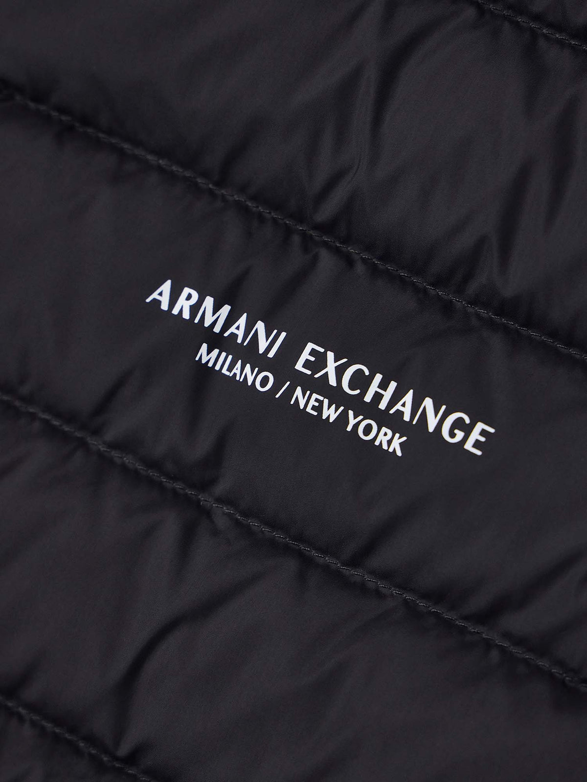 Armani excange gilet da uomo nero
