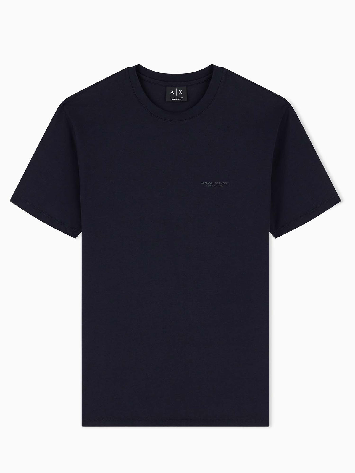 Armani excange t-sh t-shirt da uomo blu