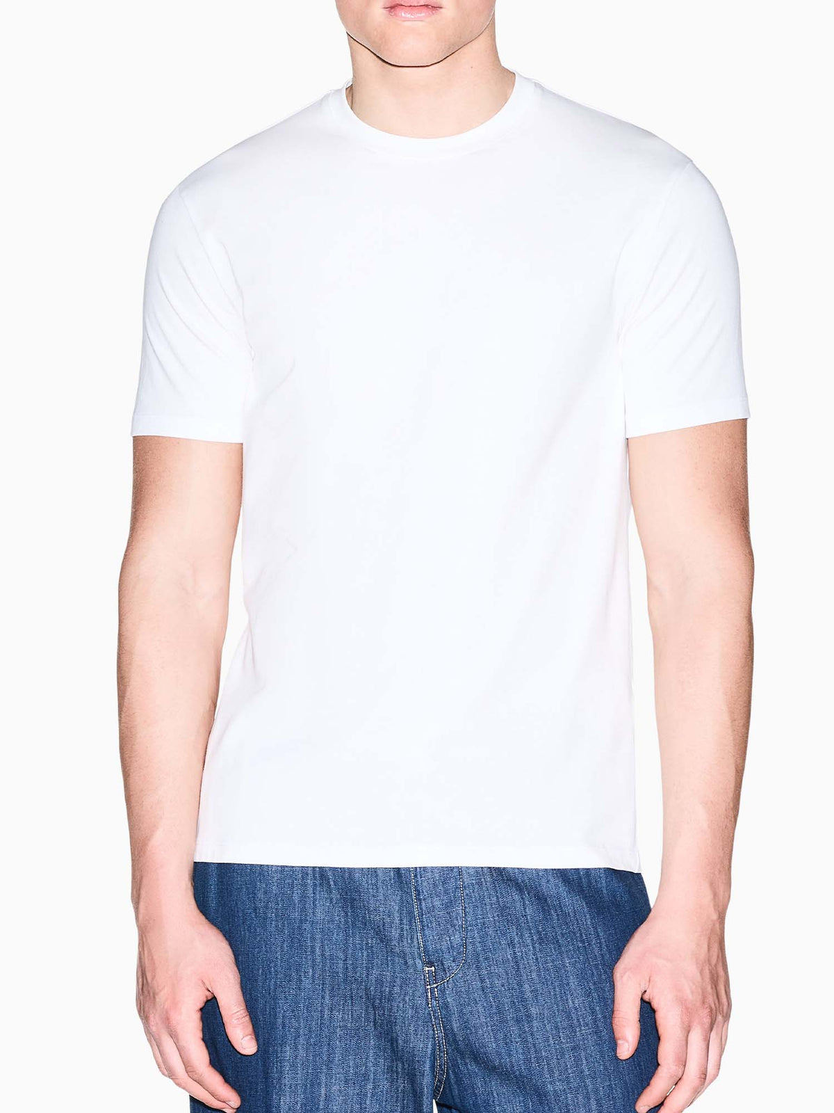 Armani excange t-sh t-shirt da uomo bianco