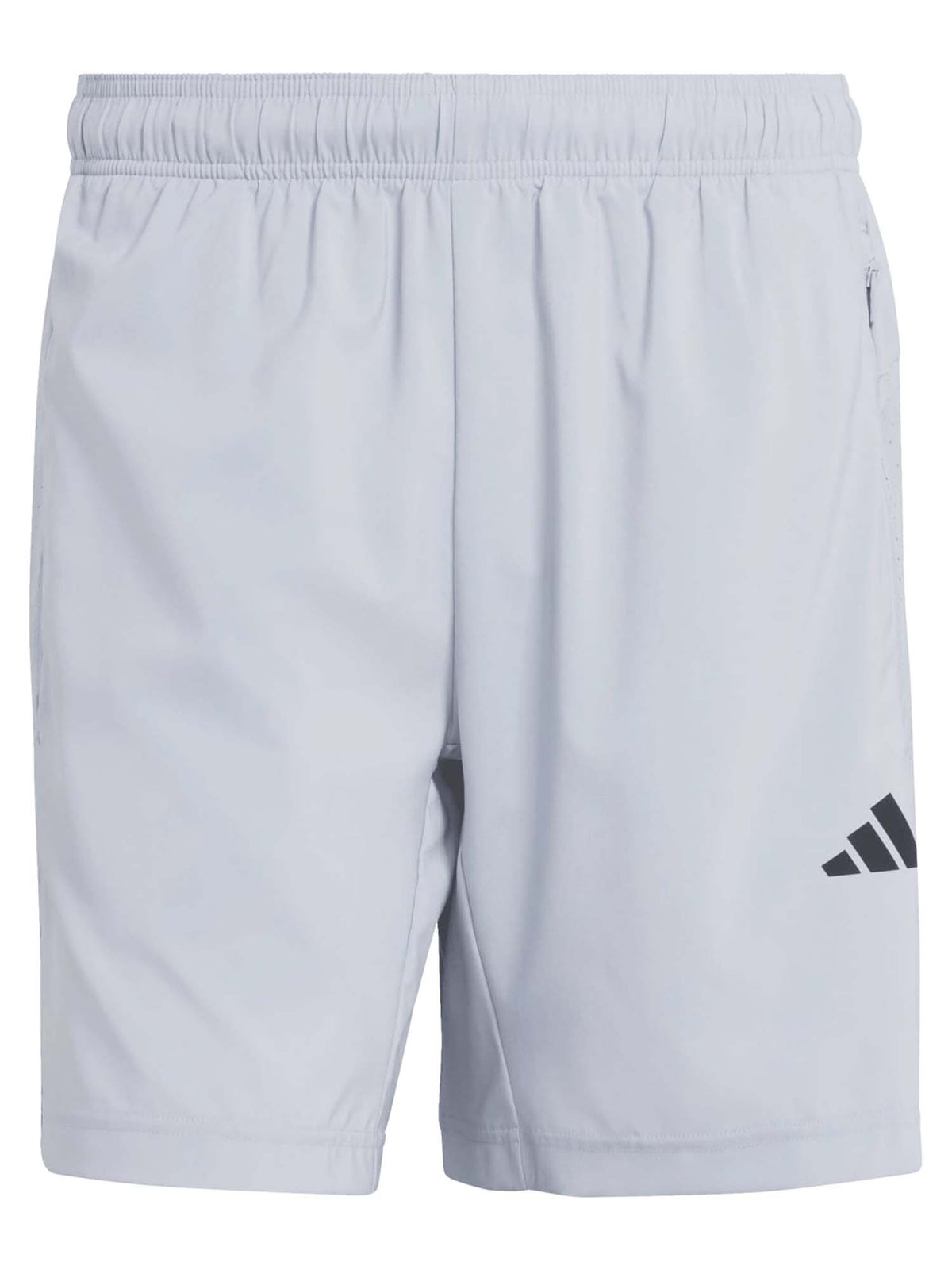 Adidas short training da uomo grigio