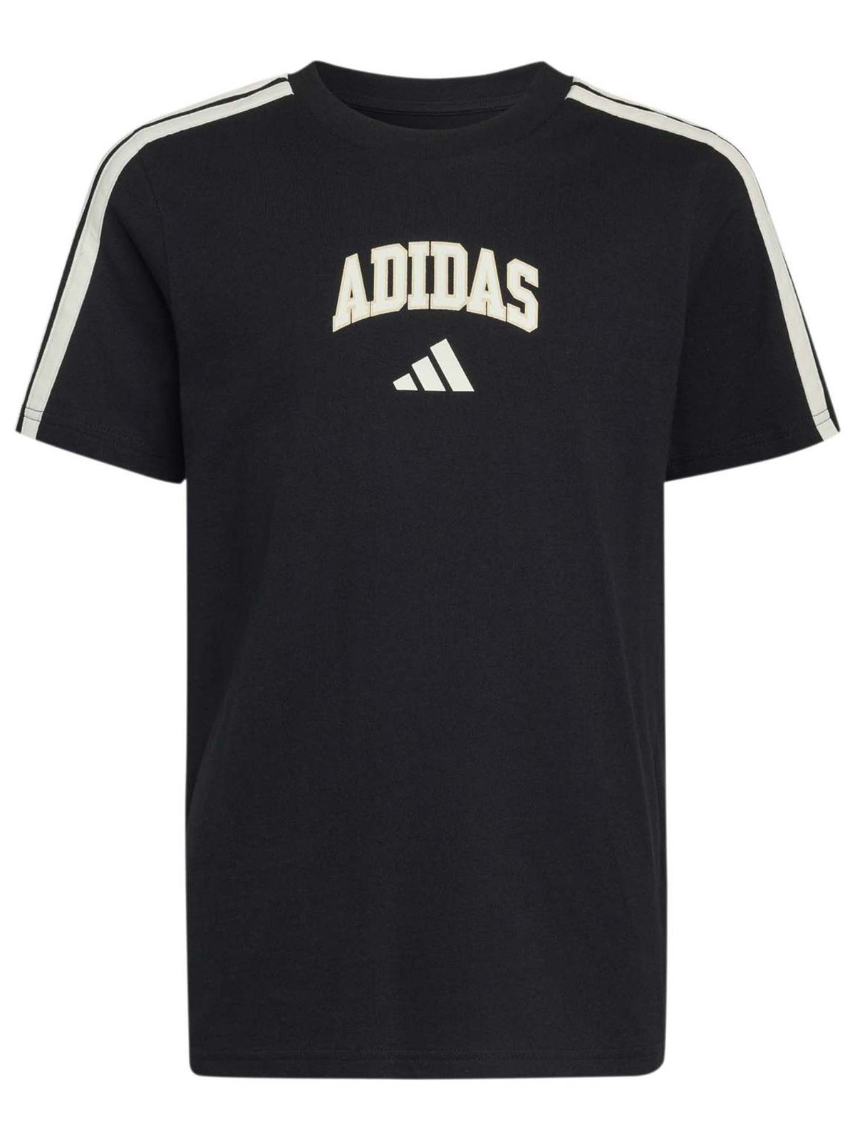 Adidas b. tee colleg t-shirt da bambino/a nero