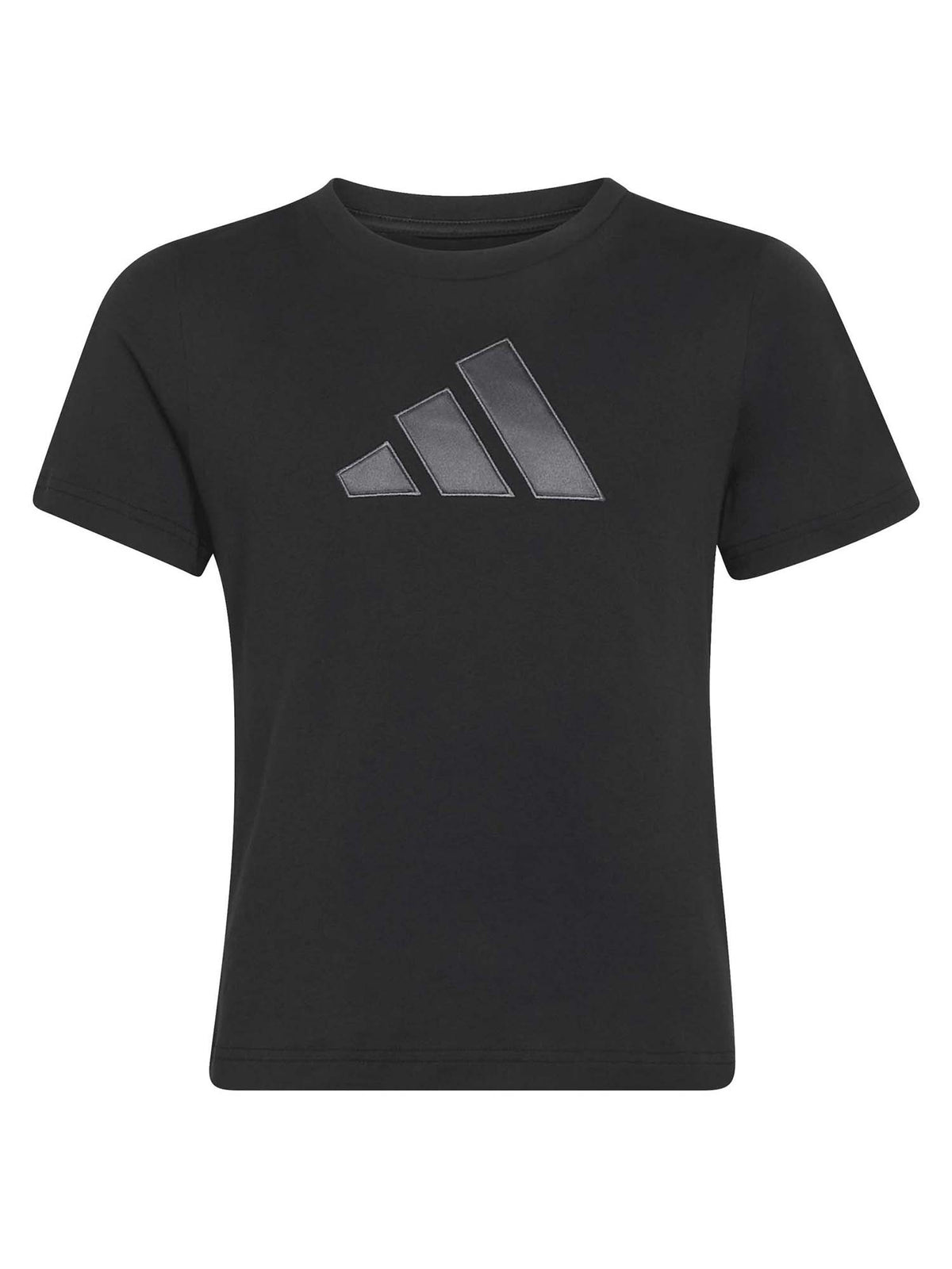 Adidas g. tee satin t-shirt da bambino/a nero