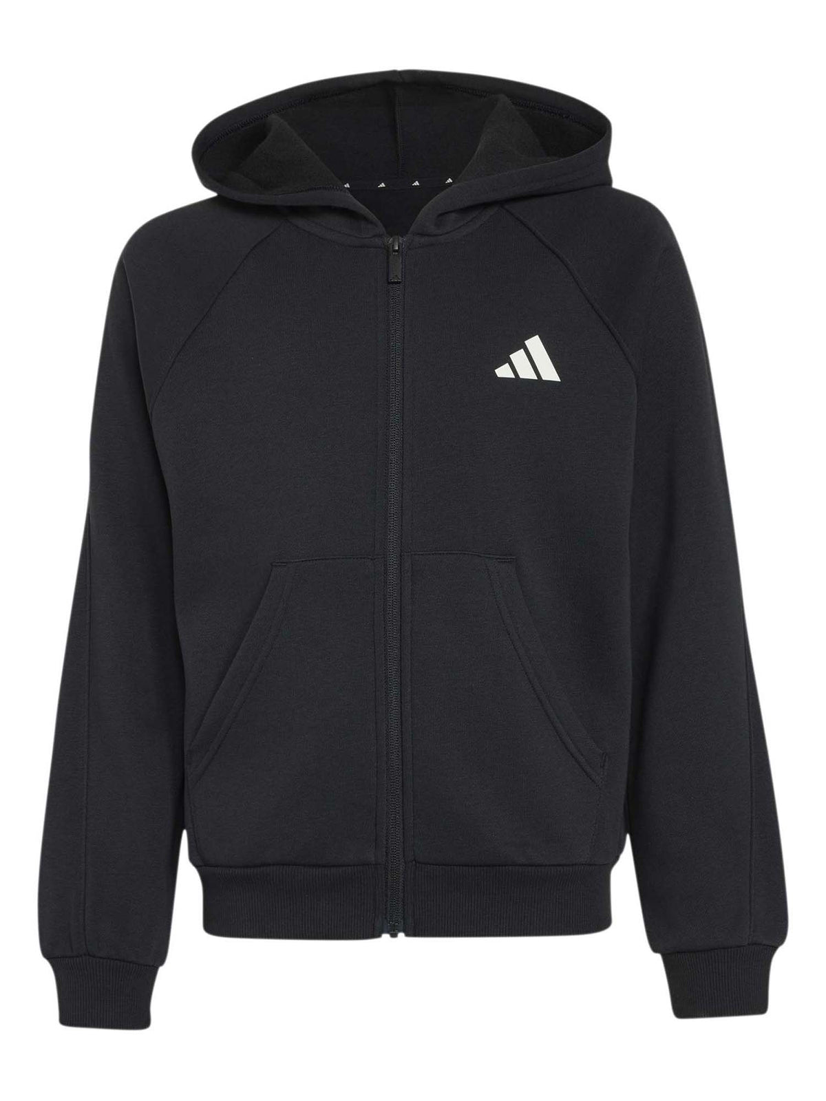 Adidas b. felpa coll da bambino/a nero