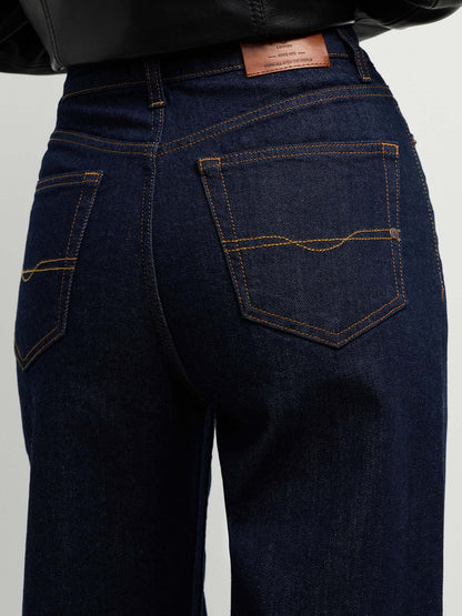 Pepe jeans straight da donna jeans scuro
