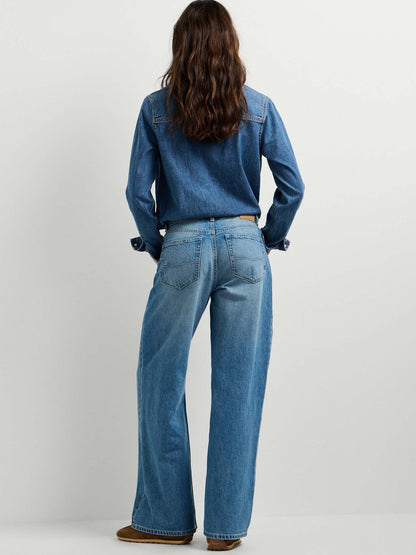 Pepe jeans lina wide da donna jeans