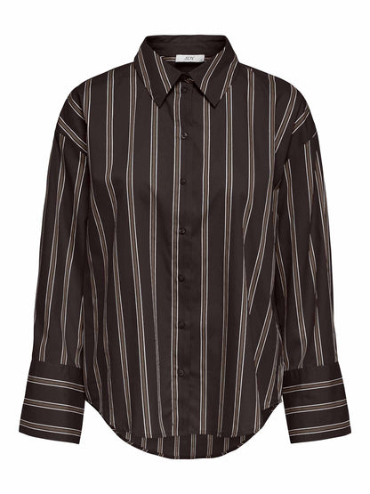 Jdy serena camicia da donna cioccolato