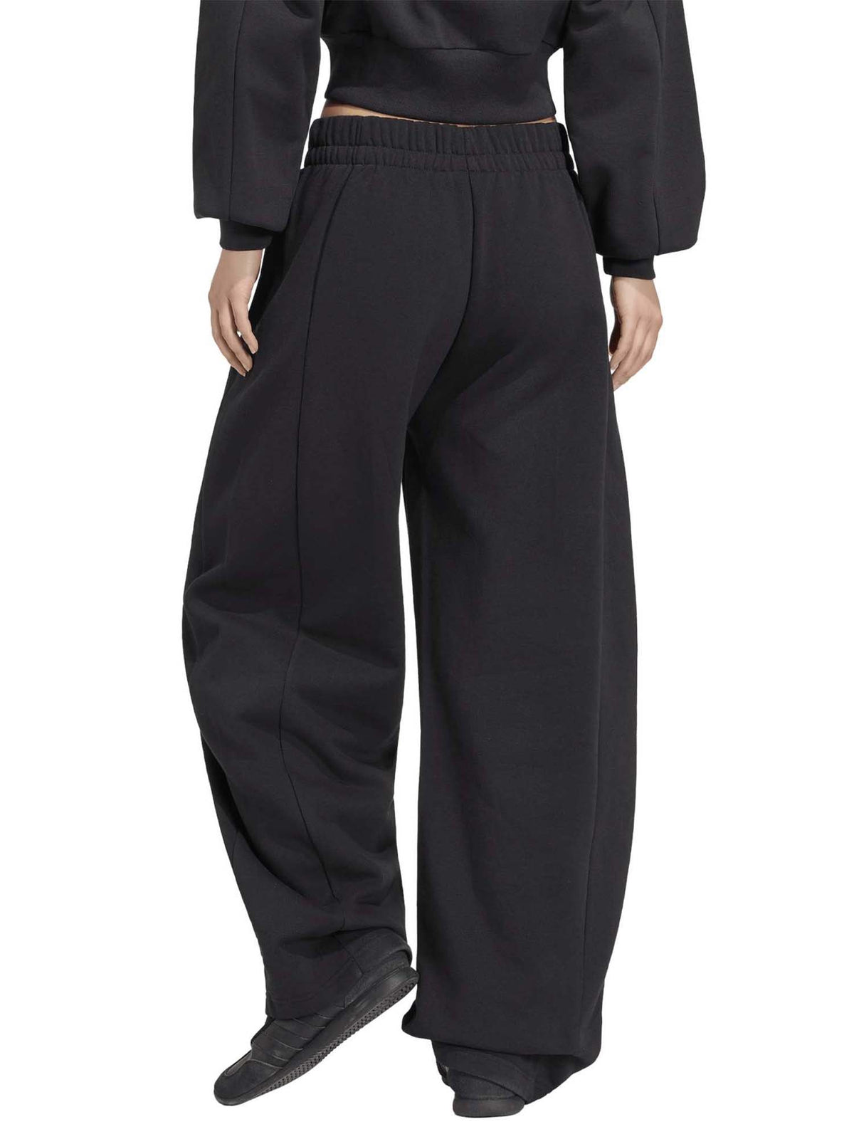 Adidas panta ess fl pantalone da donna nero
