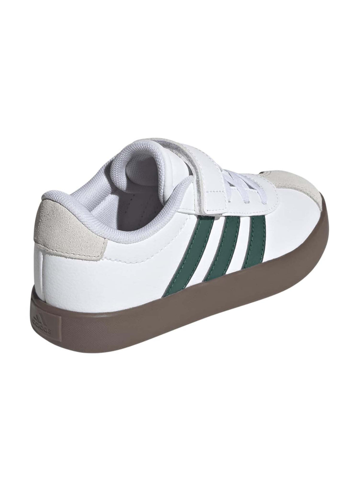 Adidas vl court 3.0 sneakers ps da bambino/a bianco-verde