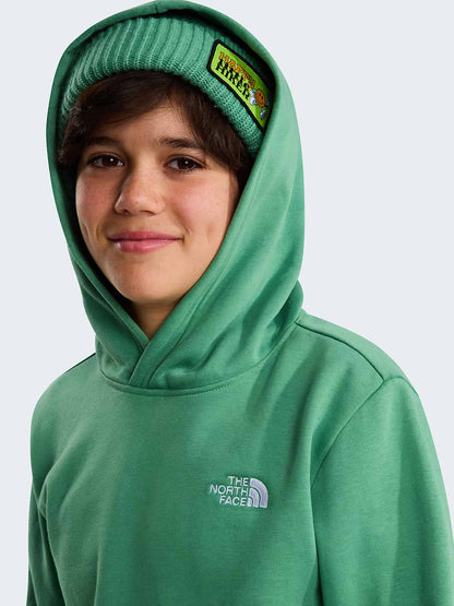 Tnf evolution simple felpa da bambino/a verde