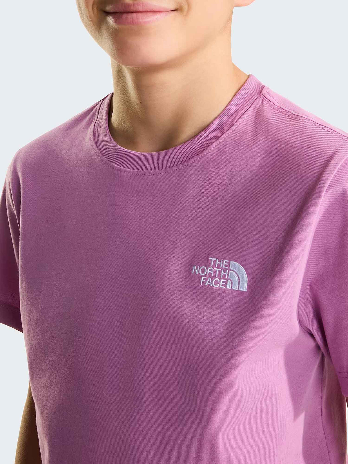 Tnf evolution simple t-shirt da bambino/a lavanda