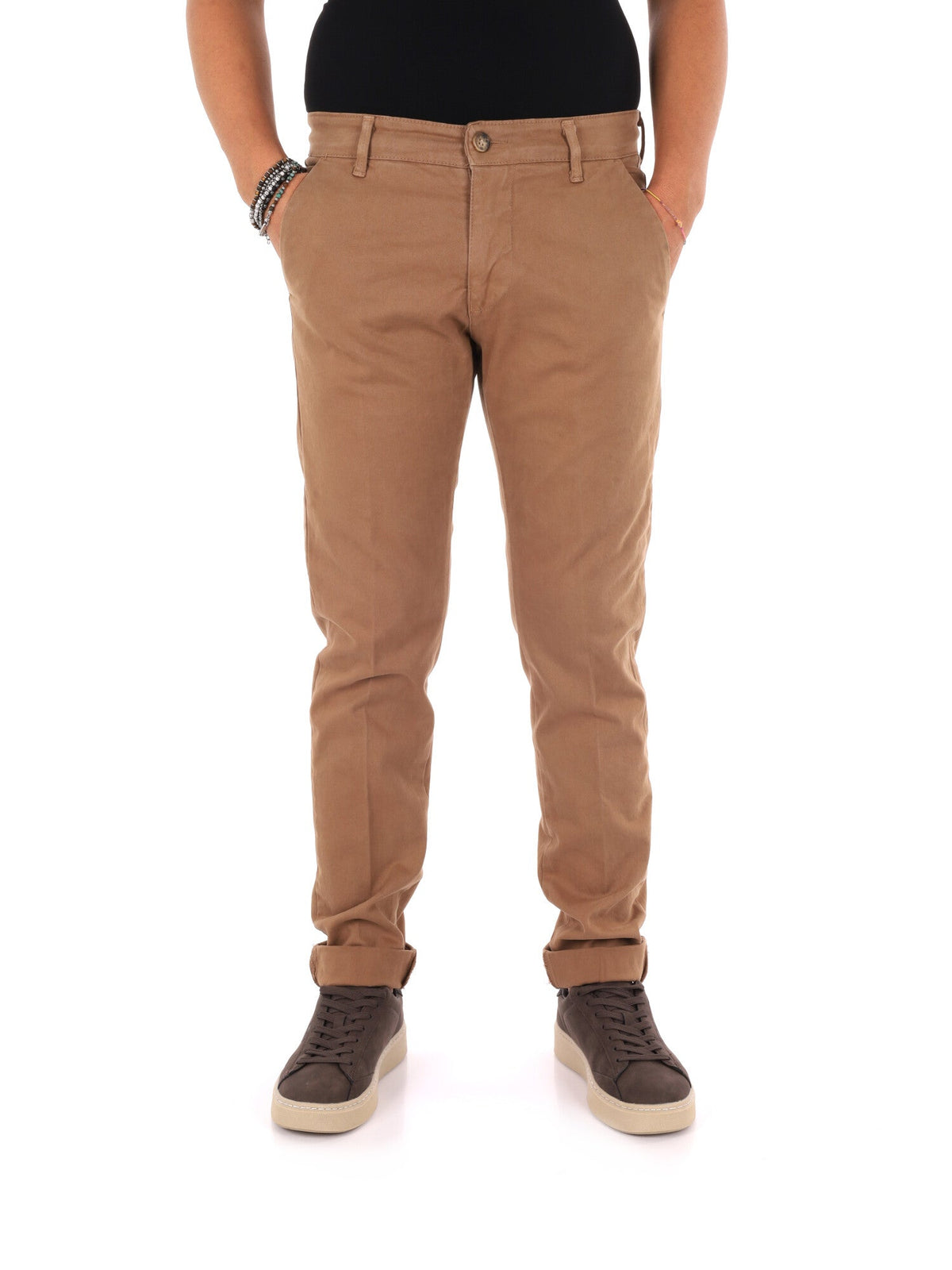 Fb pantalone da uomo cammello