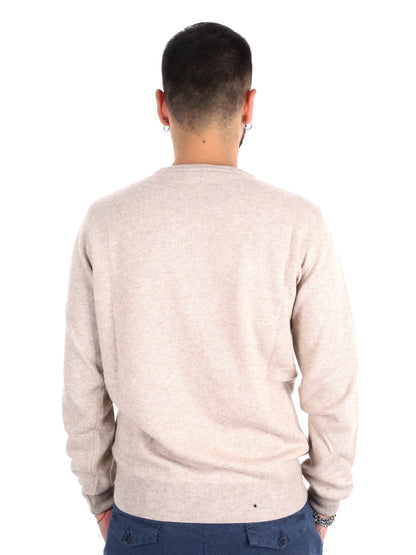 Fb maglia cashm da uomo beige