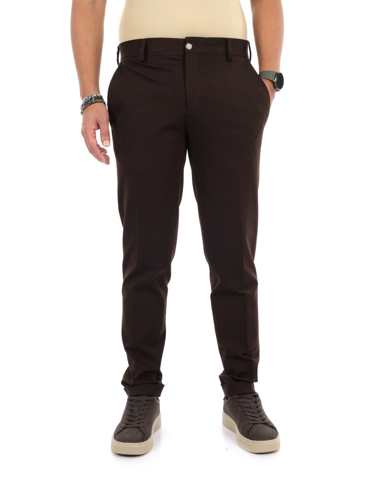 Fb panta p.milano pantalone da uomo moro