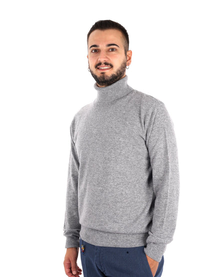 Fb maglia dolce cash da uomo grigio