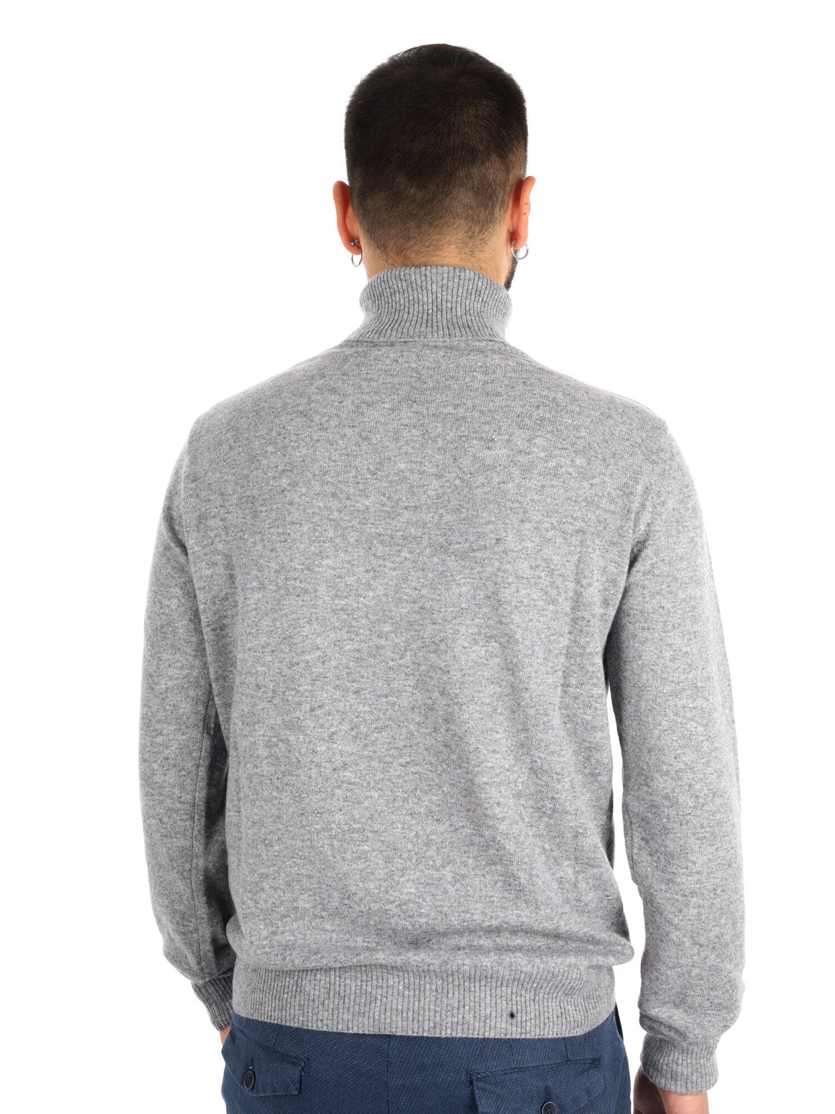Fb maglia dolce cash da uomo grigio