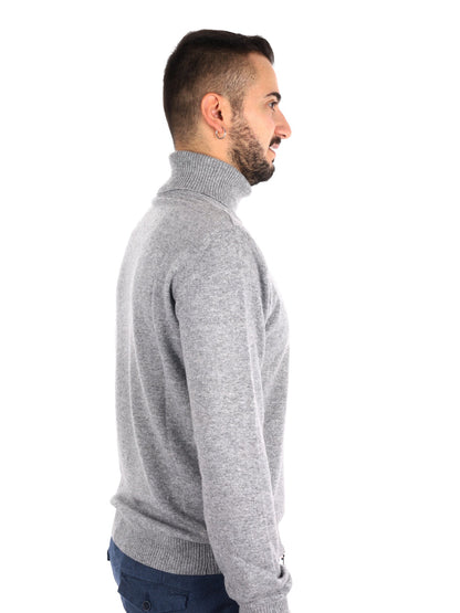 Fb maglia dolce cash da uomo grigio