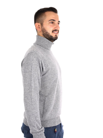 Fb maglia dolce cash da uomo grigio