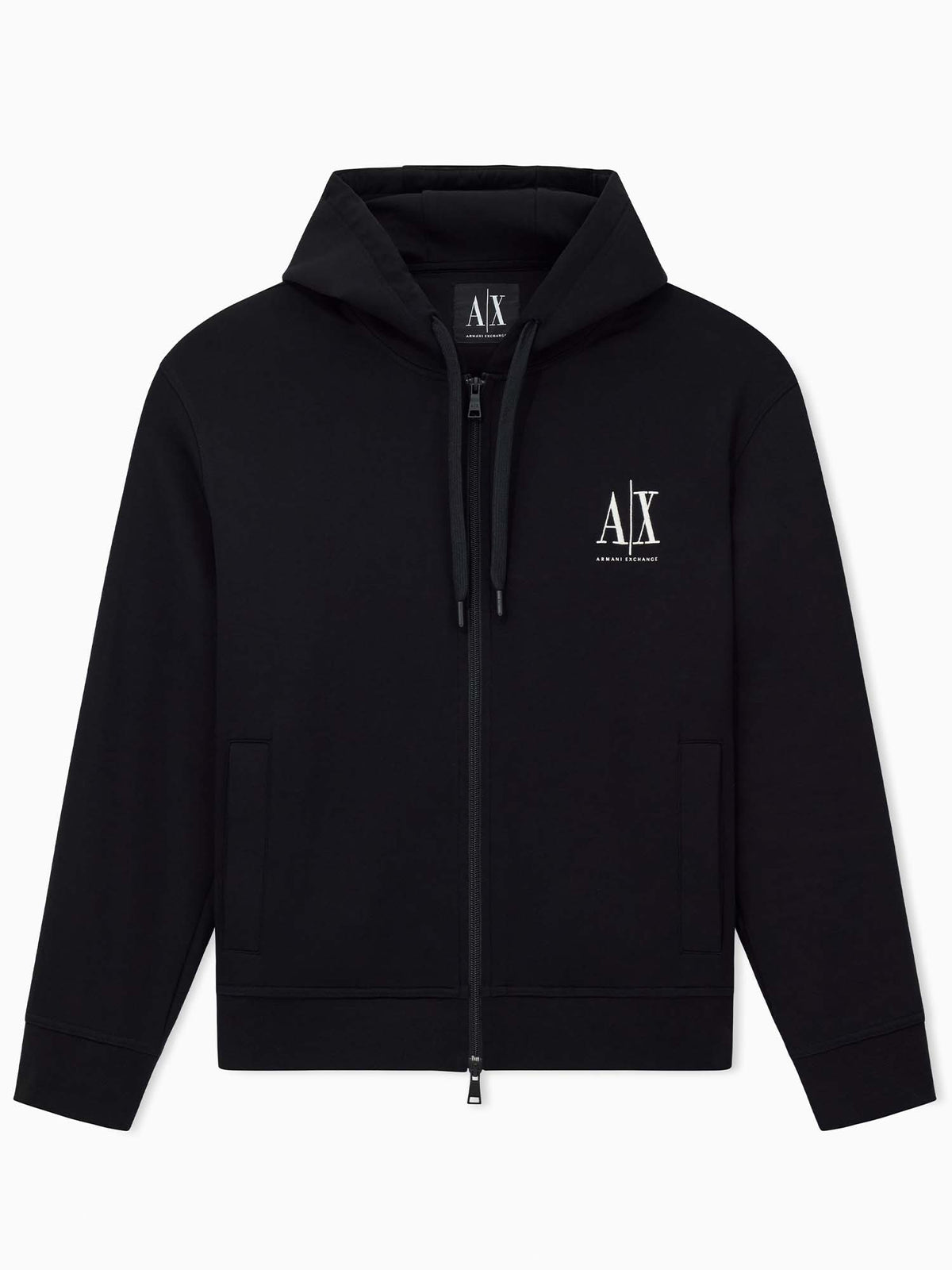 Armani excange felpa da uomo nero