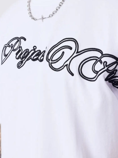 Projectxparis cityca t-shirt da uomo bianco