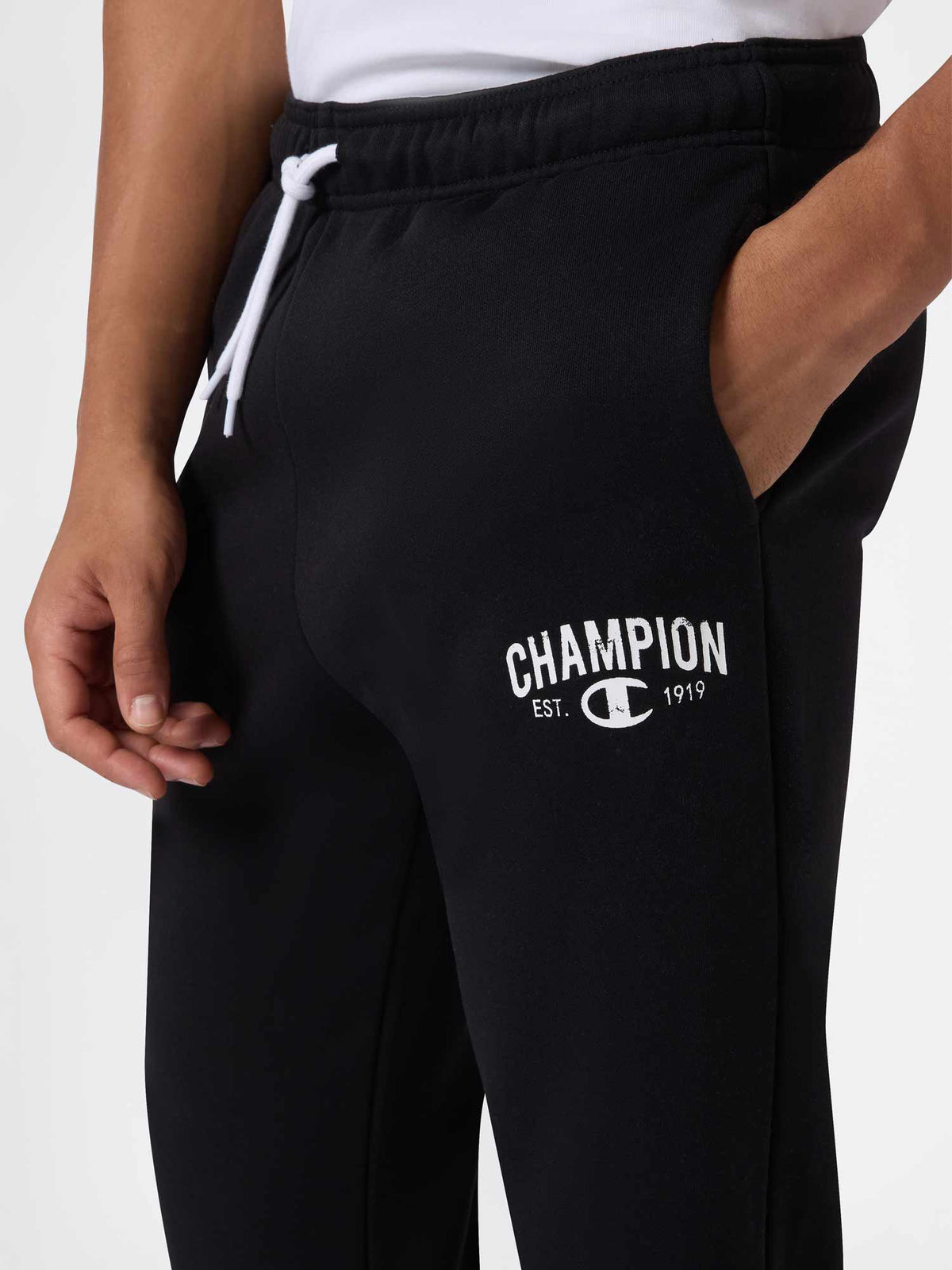 Champion panta fl pantalone da uomo nero
