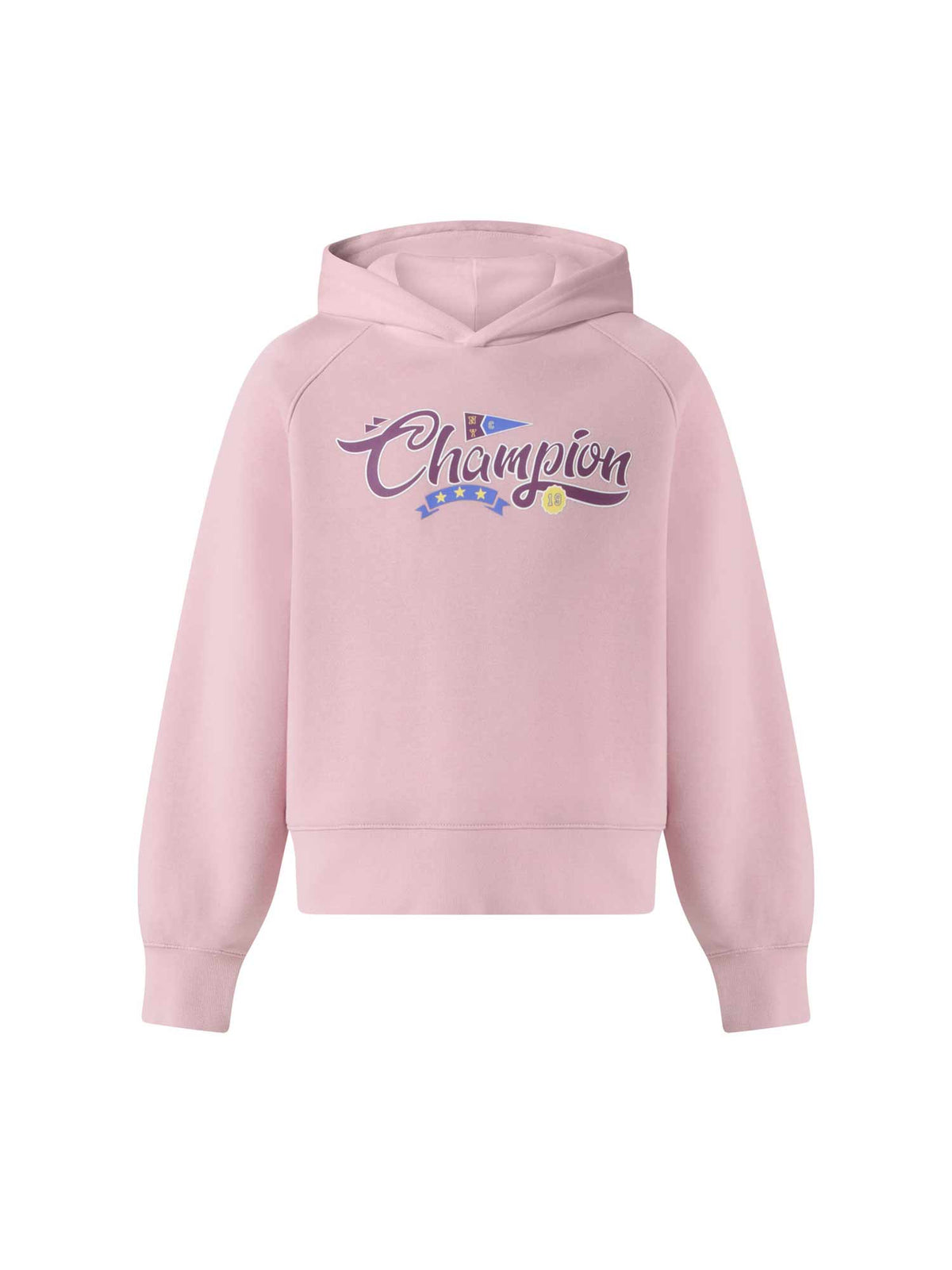 Champion g. felpa fl da bambino/a rosa