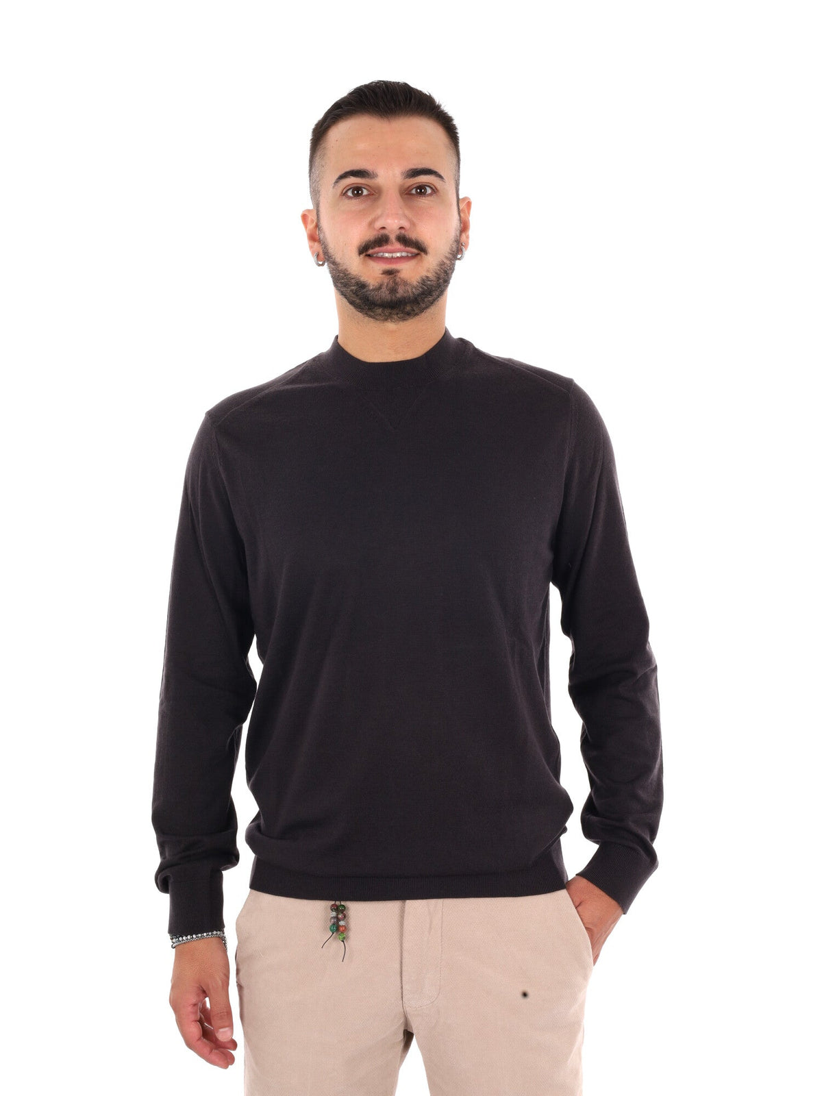 Armani excange pullo maglia da uomo marrone