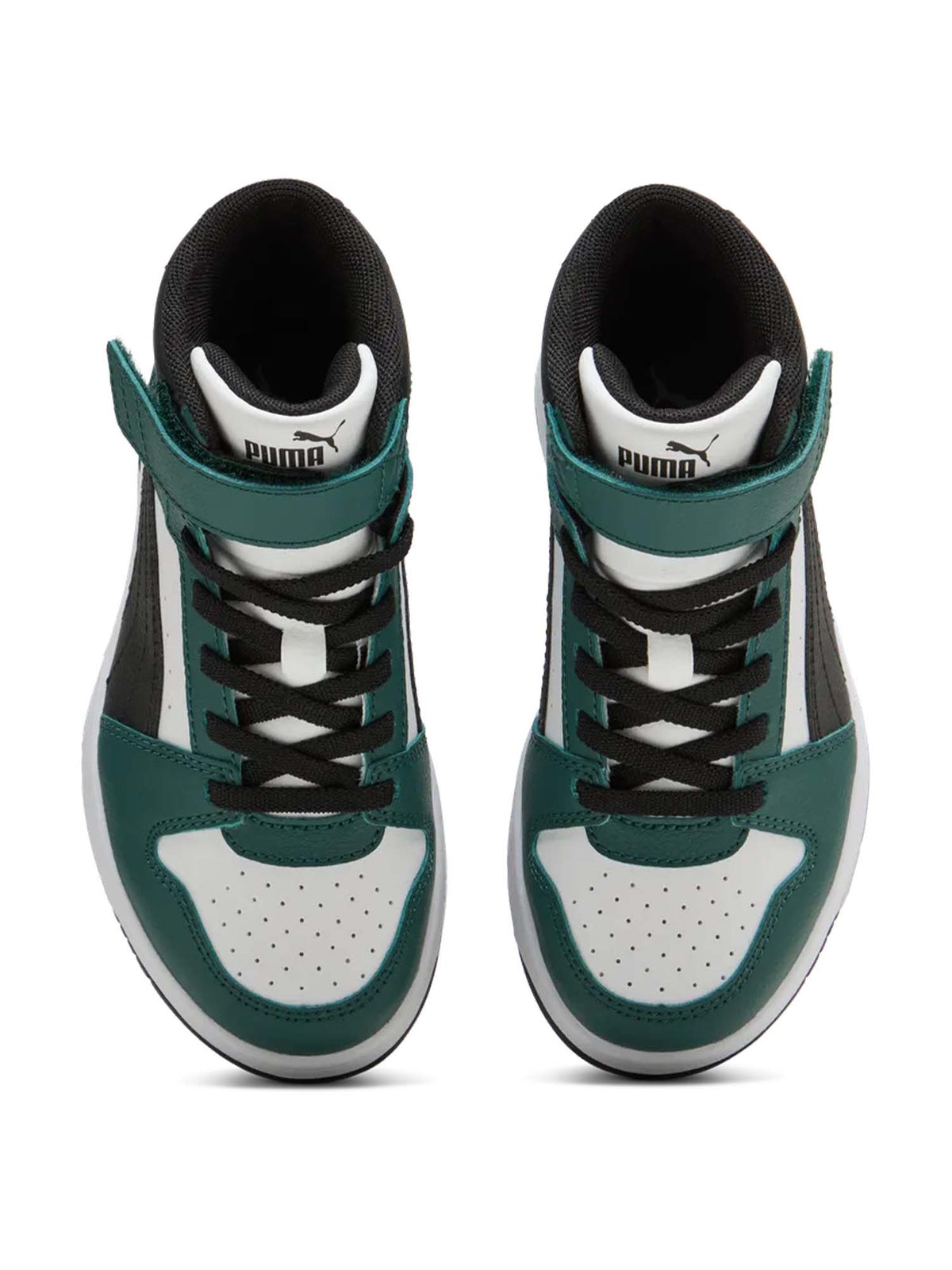 Puma rebound slam mi sneakers ps da bambino/a bianco-verde